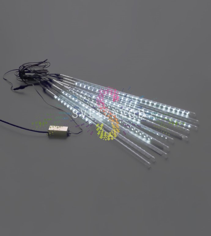 Гирлянда светодиодная Тающие сосульки 540LED 12В IP65 с блоком питания для улицы