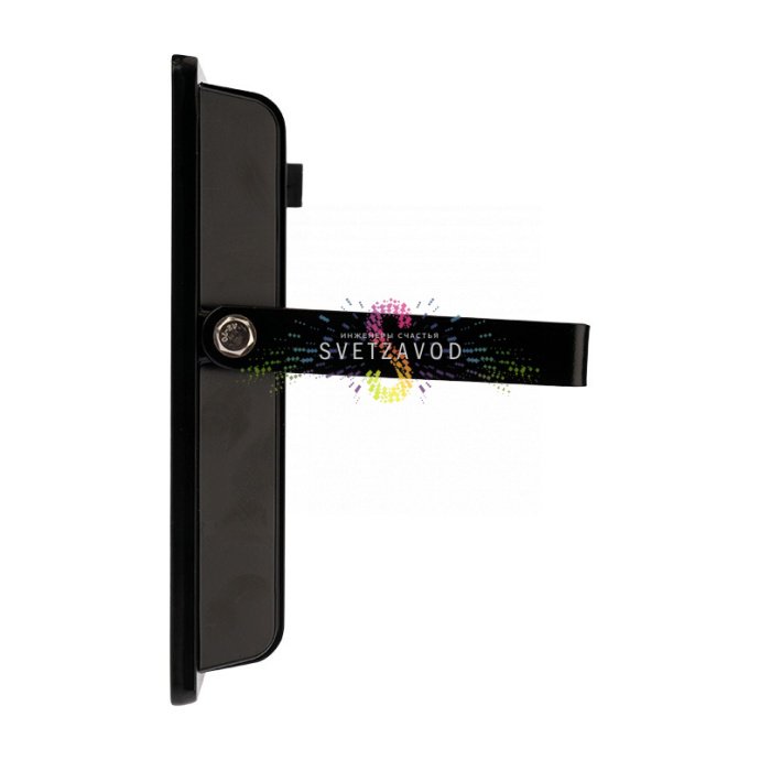 Прожектор светодиодный REXANT 100Вт, черный алюминиевый корпус, размеры 22х19х5 см, стеклянный рассеиватель, поворотный кронштейн Прожектор светодиодный REXANT 100Вт, черный алюминиевый корпус, размеры 22х19х5 см, стеклянный рассеиватель, поворотный кронштейн