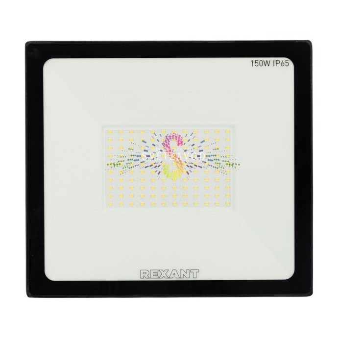 Поворотный светодиодный прожектор REXANT 150Вт IP65 для архитектурной подсветки зданий