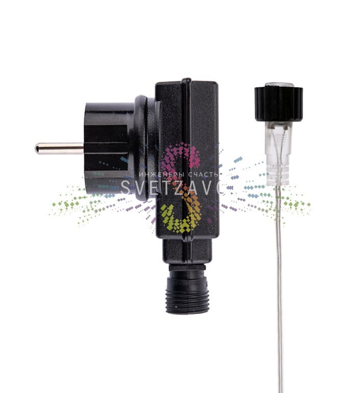 Детальное фото акриловой 3D фигуры Северный олень. Видны светодиоды по контуру, металлический каркас, блок питания 24В и упаковка.