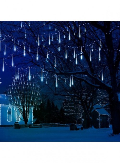 Световые сосульки для украшения деревьев и ёлок