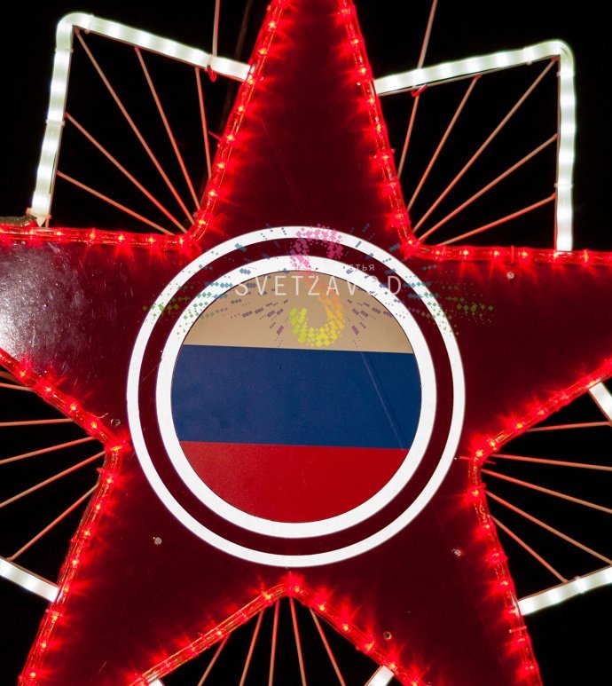 Детальное изображение светодиодной консоли "Орден ВОВ №3" 90х90 см с металлическим каркасом, степенью защиты IP65, готовой к установке на уличную опору. Детальное изображение светодиодной консоли "Орден ВОВ №3" 90х90 см с металлическим каркасом, степенью защиты IP65, готовой к установке на уличную опору.