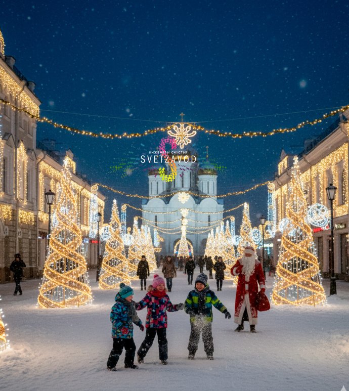 Детальное изображение уличной светодиодной фигуры 'Ёлка Конус' с металлическим каркасом, степенью защиты IP65, работающей от напряжения 24В.