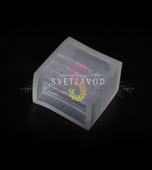 Заглушка для светодиодного дюралайта 11х28мм, уп. 10шт