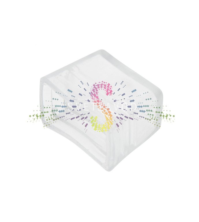 Детальное фото заглушки для гибкого неона Neon-Night 8х16 мм, предназначенной для герметизации и защиты от влаги свободного конца световой ленты.