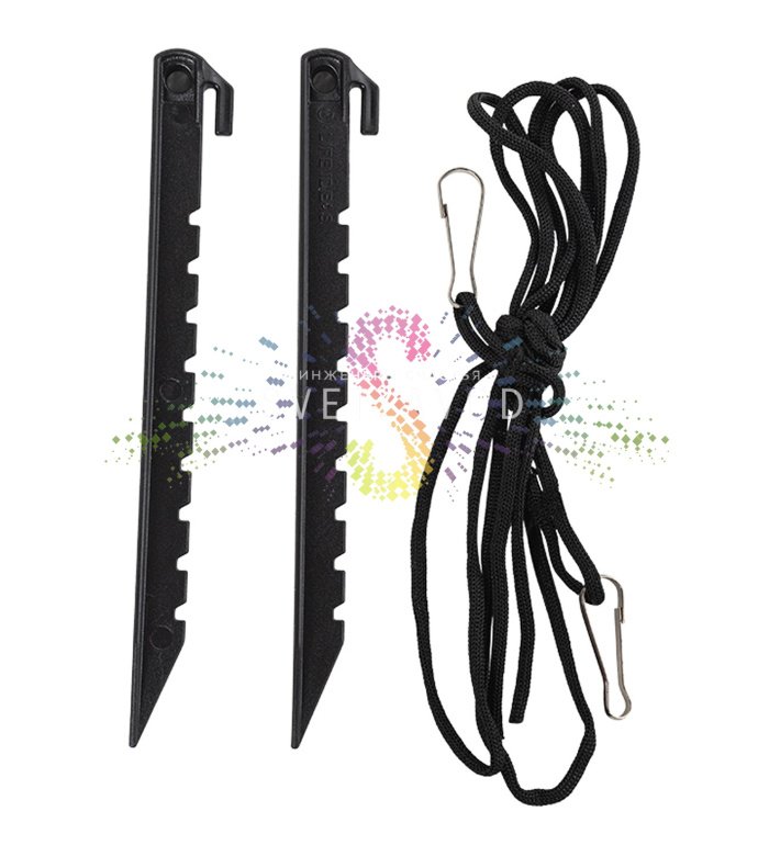 Детальное фото надувной фигуры 3D Снеговика с метлой, компрессором и адаптером, установленной на улице.