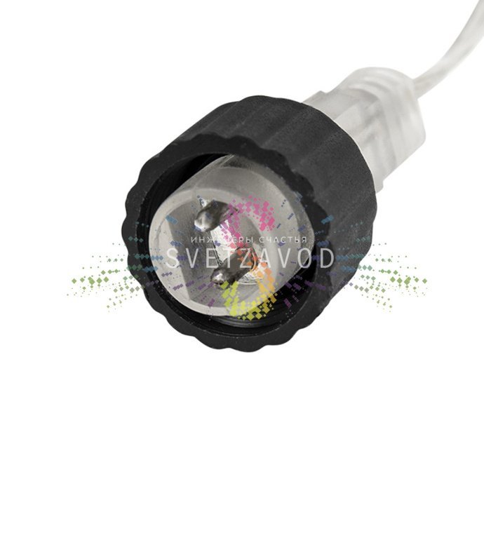 Детальное фото акриловой фигуры 3D Мишка 60 см: видны 200 светодиодов, металлический каркас, влагозащищенный корпус IP65 и блок питания 24В