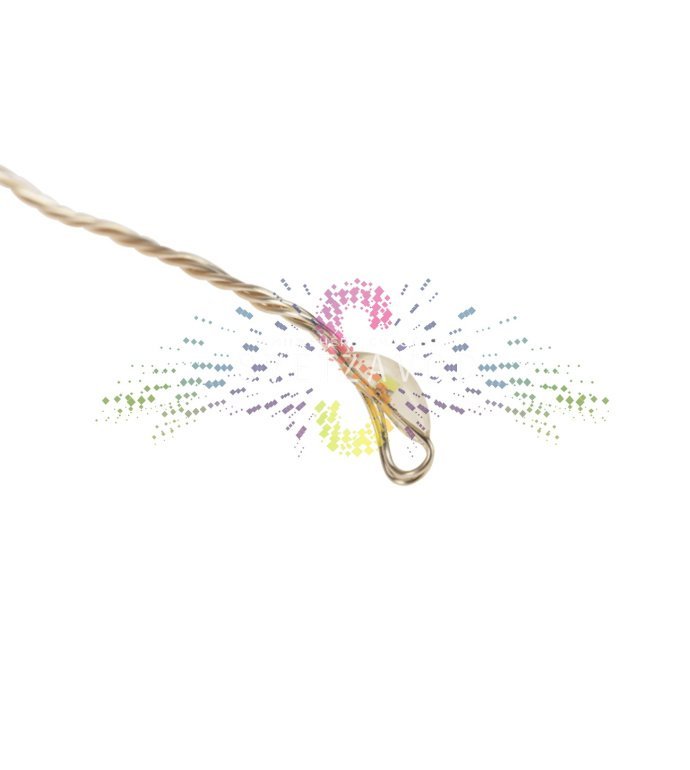 Детальное фото гирлянды роса Фейерверк длиной 20 метров с 1000 светодиодами, блоком питания и прозрачным проводом в упаковке.