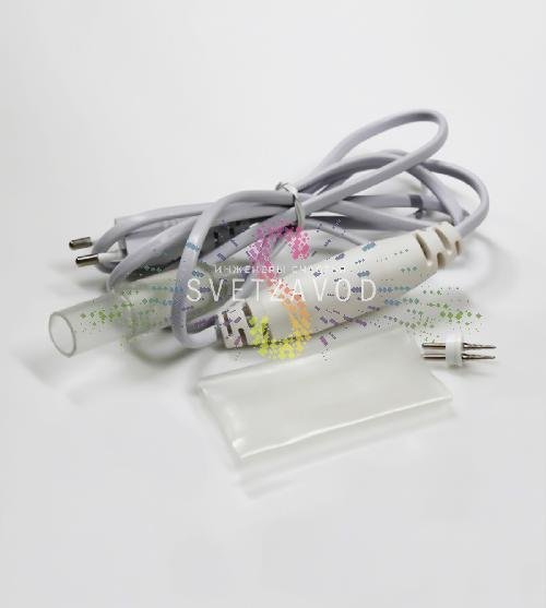 Силовой шнур с диодным мостом для светодиодного дюралайта 2W Ø 13мм, белый, до 100м Силовой шнур с диодным мостом для светодиодного дюралайта 2W Ø 13мм, белый, до 100м