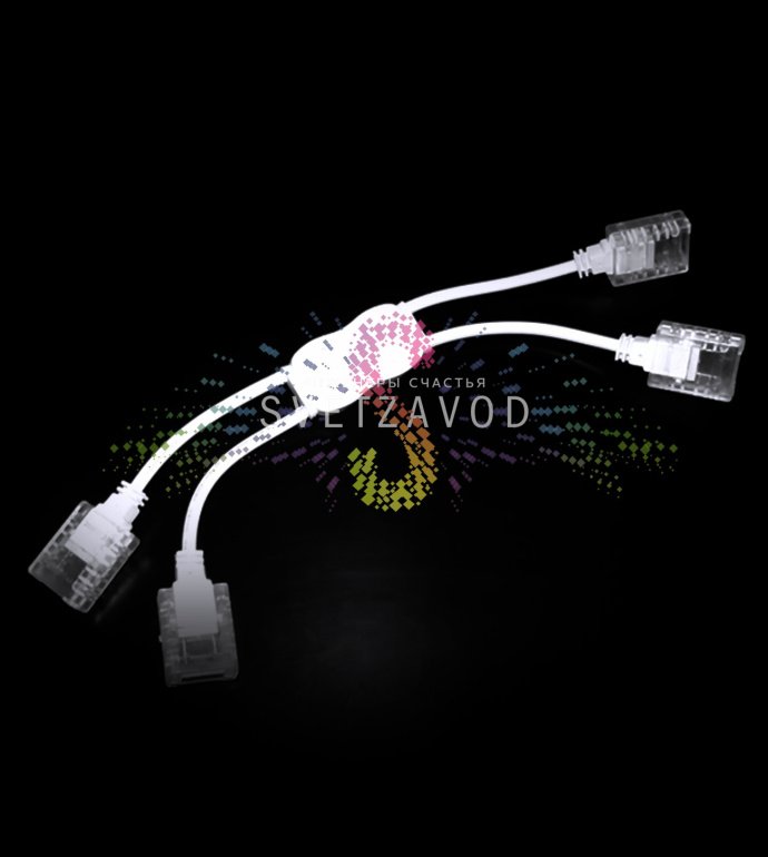 Детальное фото X-образного коннектора для дюралайта с 4-мя каналами, габариты 11х18 мм, в пластиковой упаковке. Детальное фото X-образного коннектора для дюралайта с 4-мя каналами, габариты 11х18 мм, в пластиковой упаковке.