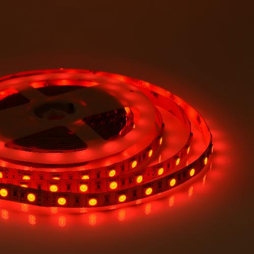 Cветодиодная лента, 24В, 14,4Вт/м, smd5050, 60д/м, IP20, подложка 10мм, 5м, RGB