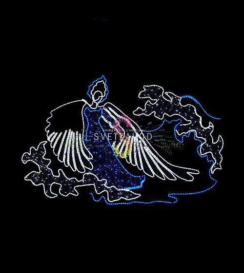 Светодиодное панно "У Лукоморья..." 200 см