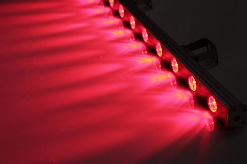 Линейный светодиодный прожектор, красный, 12В, 9Вт, серый корпус Линейный светодиодный прожектор, красный, 12В, 9Вт, серый корпус