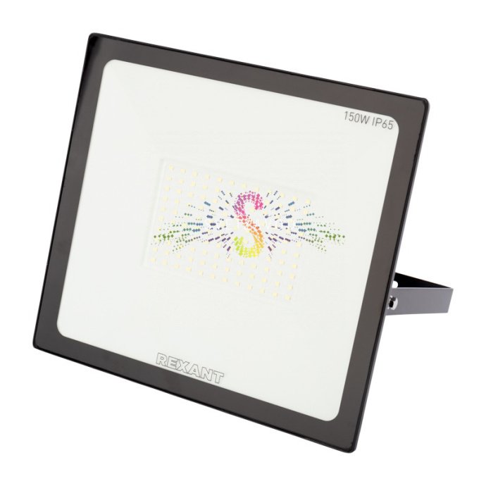 Поворотный светодиодный прожектор REXANT 150Вт IP65 для архитектурной подсветки зданий