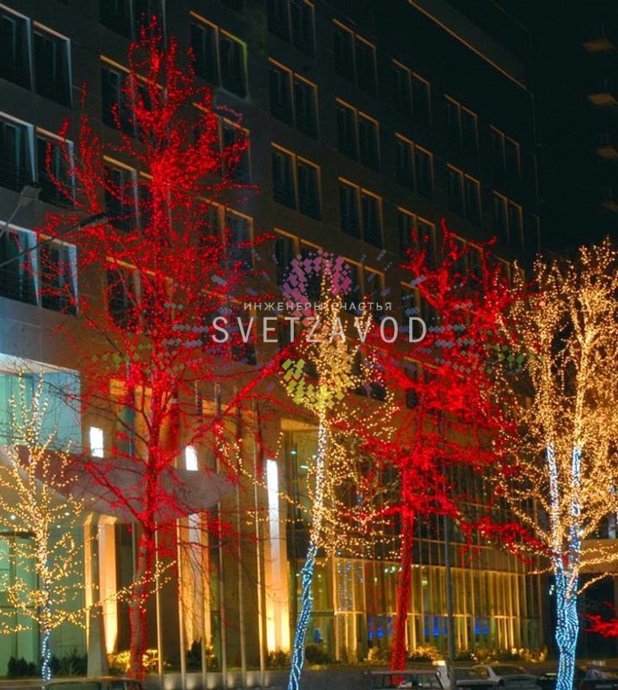 Детальное фото гирлянды Клип Лайт Спайдер SSP-110: 5 нитей черного ПВХ провода по 20м с красными светодиодами, блок питания 220/24В. Детальное фото гирлянды Клип Лайт Спайдер SSP-110: 5 нитей черного ПВХ провода по 20м с красными светодиодами, блок питания 220/24В.