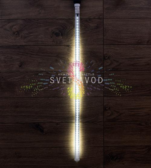 Тающая сосулька для Белт лайта, белая, 100cм, двусторонняя, 220В, 120 LED, Е27, IP65, Neon-Night