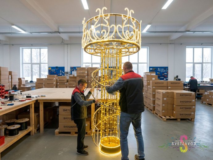 Светодиодная консоль Корона