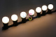 Декоративная лампа, Е27, 4 LED, 1,2Вт, 24В, Ø45мм, теплая белая
