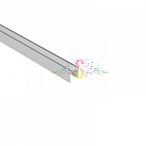 Профиль алюминиевый для гибкого неона 16х16мм, 2м, Neon-Night