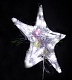 Светодиодная звезда 30см, белая, фиксинг, 40 LED, 24B, IP65