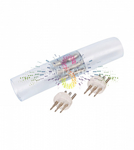 Коннектор cоединительный  I-образный, для светодиодного дюралайта, 3W Ø 13мм, уп. 10шт, Neon-Night