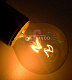 Декоративная лампа накаливания, Е27, 10Вт, Ø45мм, прозрачная, Neon-Night