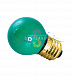 Декоративная лампа накаливания, Е27, 10Вт, Ø45мм, зеленая, Neon-Night