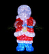 Акриловая фигура 3D Дед Мороз, 66 см, 408 LED, 24В, с трансформатором