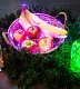 Рождественский еловый венок, Ø60см, ветки ПВХ, Neon-Night