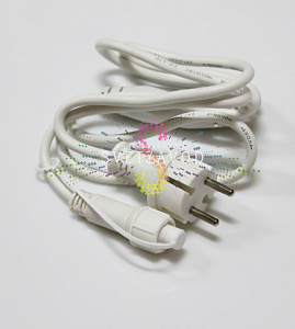 Блок питания 220В, 3А, для бахромы фиксинг 5,6х0,9м, белый ПВХ, Neon-Night