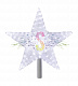 Акриловая светодиодная Звезда 54см, 240 LED, белая, с трубой 80см, Neon-Night