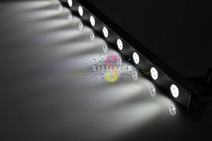 Узнайте выгодную цену и условия для оптового заказа! Линейный светодиодный прожектор, холодный белый, 12В, 18Вт, серый корпус