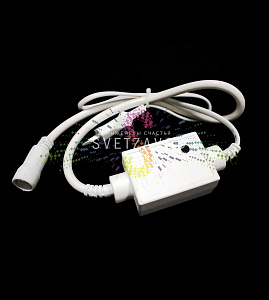 Контроллер для гибкого неона RGB 12х25мм, 1,5A, (до 10м)