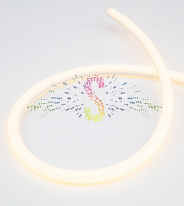 Светодиодный гибкий неон, круглый, теплый белый, Ø16мм, 360°, 144LED, 220В, IP65, 50м, Neon-Night