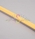 Светодиодный гибкий неон, D-форма, желтый, 16х16мм, 120SMD2835, 220В, 50м, Neon-Night