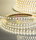 Светодиодная лента Тейп Лайт 120SMD5730, 220В, 17х6,5мм, теплая белая, IP67, 100м, Neon-Night