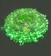 Клип Лайт 12В, мерцающий, GF, зеленый, 666 LED, 100м, прозрачный ПВХ, IP65