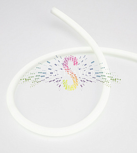 Светодиодный гибкий неон, круглый, белый, Ø16мм, 360°, 144LED, 220В, IP65, 50м, Neon-Night