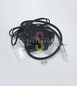 Контроллер для светодиодного дюралайта 3W Ø 13мм, черный, до 100м