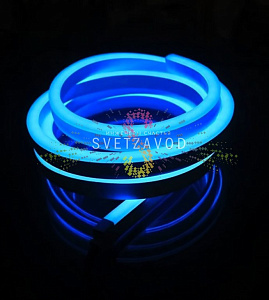 Светодиодный гибкий неон, синий, 8х16мм, 120SMD2835, 220В, IP65, 50м, Rich Led