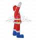 Акриловая фигура 3D Санта Клаус, 210х75х60 см, 4400 LED, 24В, с трансформатором, Neon-Night