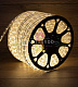 Светодиодный дюралайт, Ø 13мм, 220В, 3W, 24 led/м, чейзинг, теплый белый, 100м, Neon-Night