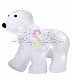 Акриловая светодиодная фигура 3D Медвежонок, 24х11х18 см, 16 LED, на батарейках, Neon-Night