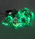 Клип Лайт Спайдер, 24В, 5 нитей по 20м, зеленый, мерцающий, GF, прозрачный ПВХ, IP64