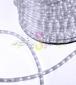 Светодиодный дюралайт, Ø 13мм, 220В, 2W, 36 led/м, мерцающий, белый, 100м, Neon-Night