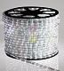 Светодиодный дюралайт, Ø 10мм, 220В, 2W, 24 led/м, фиксинг, белый, 100м, Neon-Night