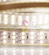 Светодиодная лента Тейп Лайт 276SMD2835, 220В, 20х7,5мм, теплая белая, IP67, 50м, Neon-Night