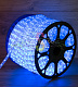 Светодиодный дюралайт, Ø 13мм, 220В, 3W, 36 led/м, чейзинг, синий, 100м, Neon-Night