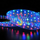 Светодиодный дюралайт, 11х28мм, 220В, 5W, 144 led/м, чейзинг, мульти, 50м