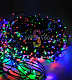 Клип Лайт 12В, фиксинг, мульти, 666 LED, 100м, темно-зеленый ПВХ, с защитным колпачком, IP64